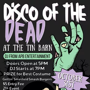 Image: Disco of the Dead at the Tin Barn