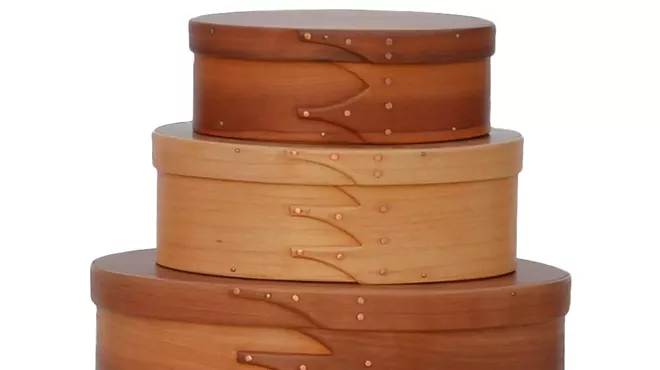Image: DIY Shaker Oval Boxes