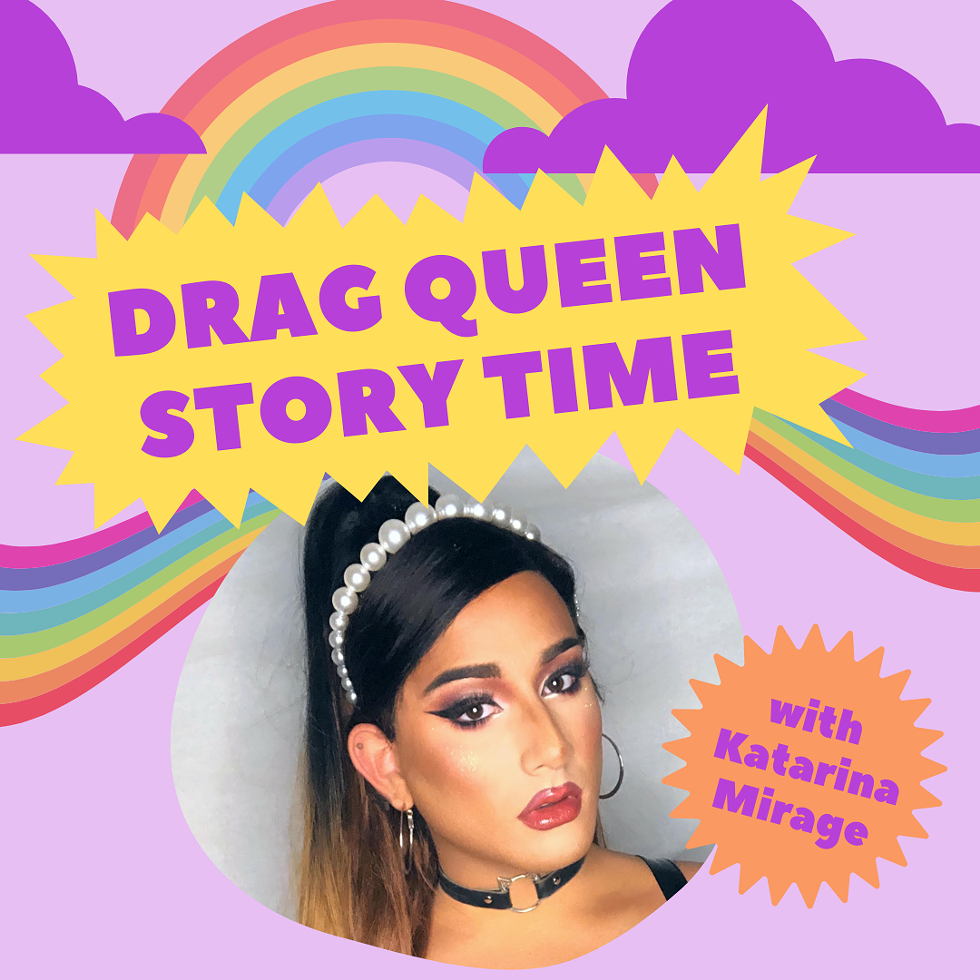 Katarina Mirage will present 2021's Drag Queen Story Time