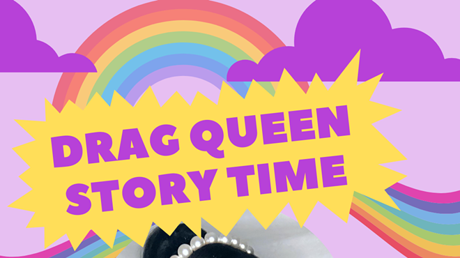 Image: Drag Queen Storytime at Hudson Waterfront Park