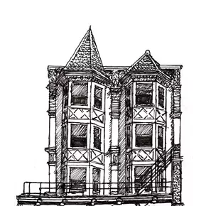 Image: Drawing Beacon: Sketching Historic Architecture