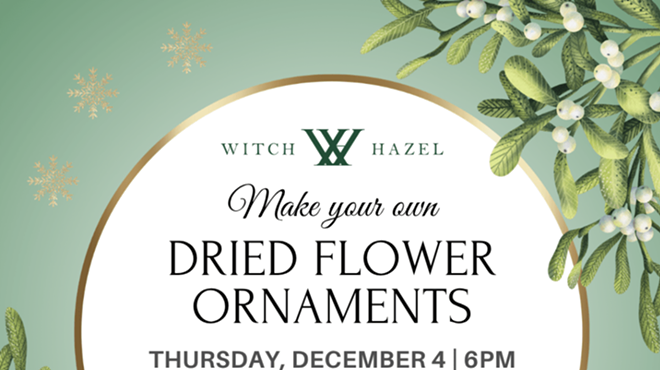 Image: Dried Flower Ornament Workshop