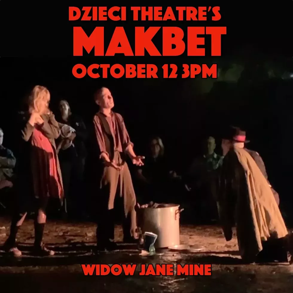 Dzieci Theatre's MAKBET int he Widow Jane Mine