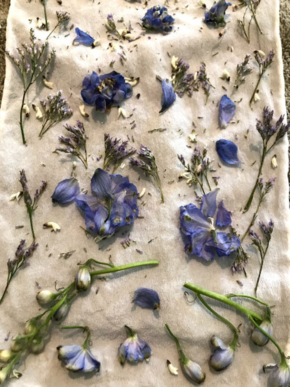 Fresh Flowers/Eco Dyed