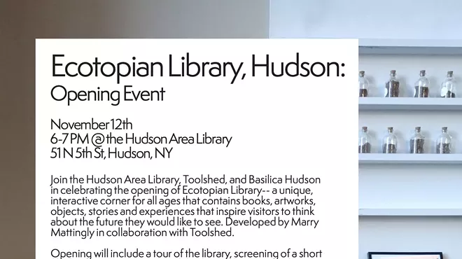 Image: Ecotopian Library, Hudson: Opening Event