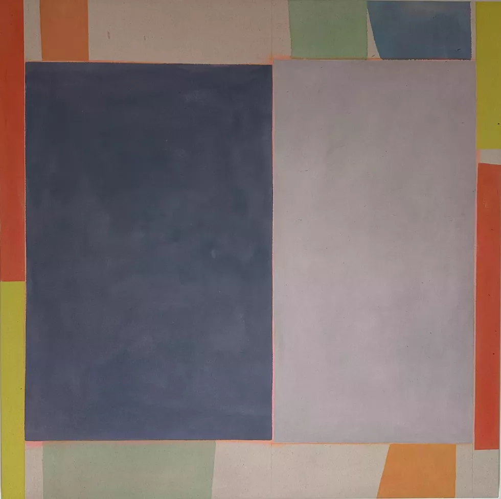 Elizabeth Gourlay, Untitled, 2024, acrylic on canvas, 40 x 40 inches
