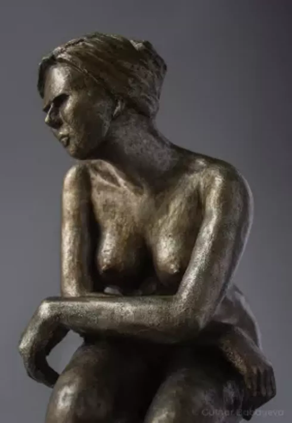 Sculpture by Gulnar Babayeva.