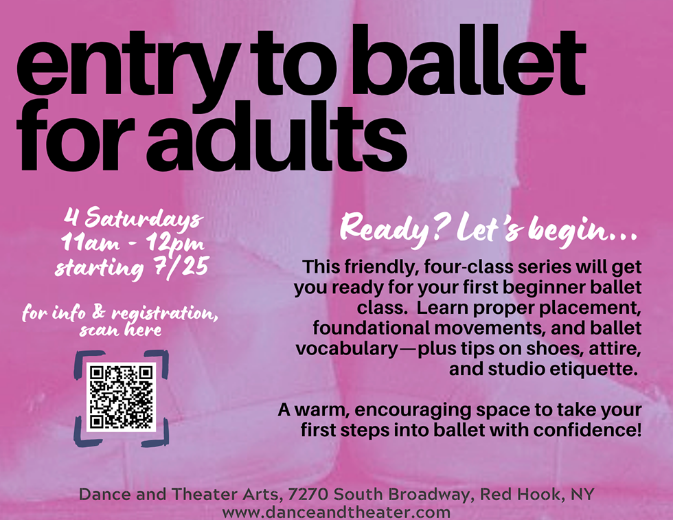Entry to Ballet for Adults