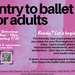 Image: Entry To Ballet Series- For Adults