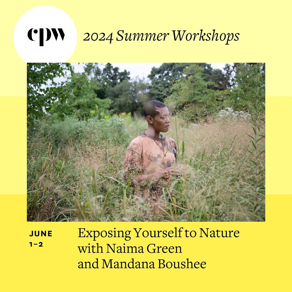 Summer photo workshop at CPW