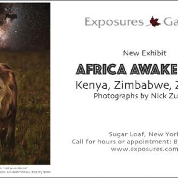 Exposures Gallery New Exhibit, Africa Awakening- Kenya, Zimbabwe, Zambia- Photographs by Nick Zungoli.