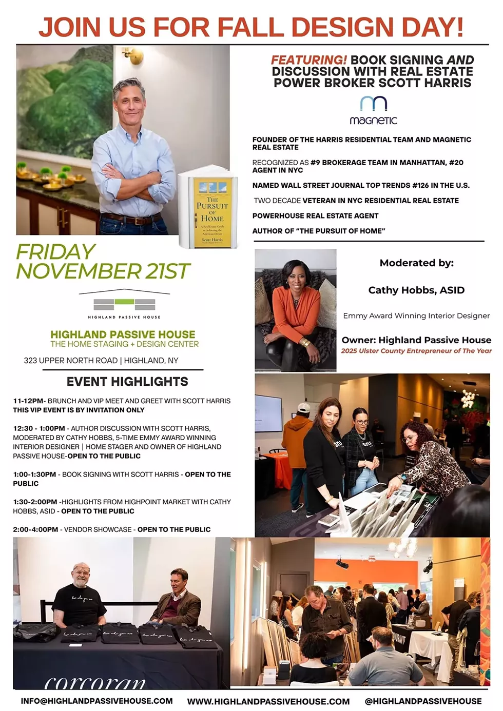 Fall Design Day - November 21st - Highland Passive House