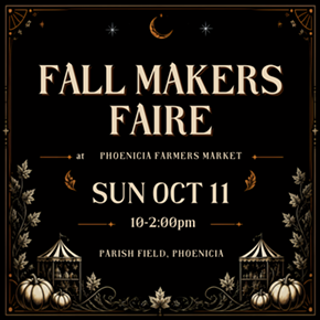 Image: Fall Makers Faire at Phoenicia Farmers Market