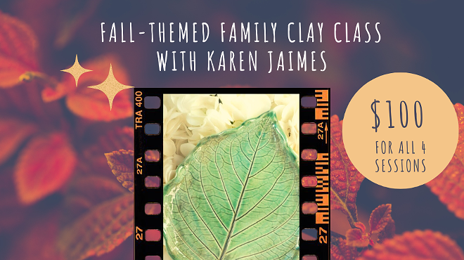 Image: Fall-themed Family Clay Class with Karen Jaimes