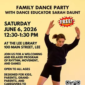 Image: Family Dance Party with Dance Educator Sarah Daunt