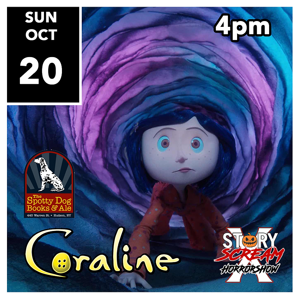 CORALINE & PUMPKIN CARVING