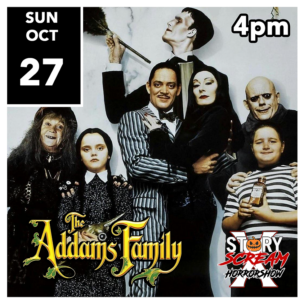 THE ADDAMS FAMILY OCTOBER 27