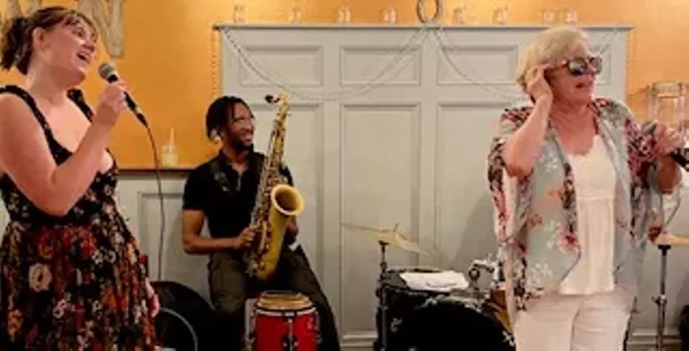 Pamela with some of her students