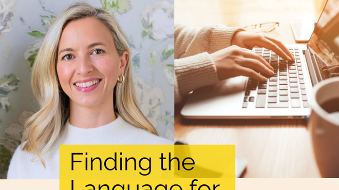 Image: Finding the Language for Your Work. An interactive workshop with Corrie Jackson