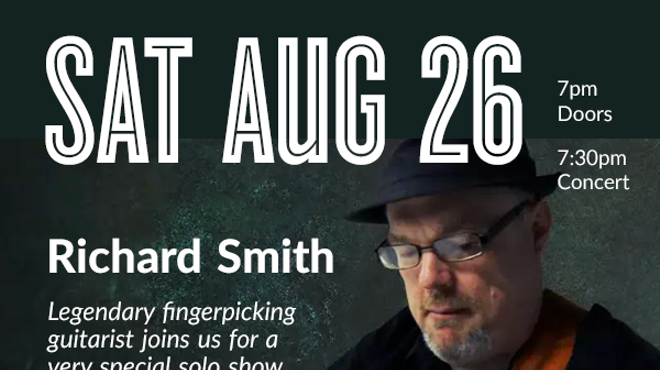 Image: Fingerstyle Guitar Genius Richard Smith