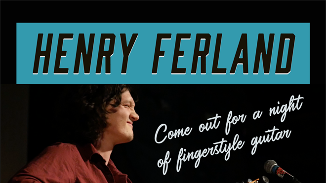 Image: Fingerstyle Guitar Phenom Henry Ferland in Concert!
