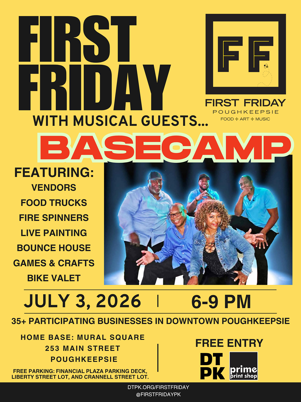 July 3 - First Friday in Poughkeepsie