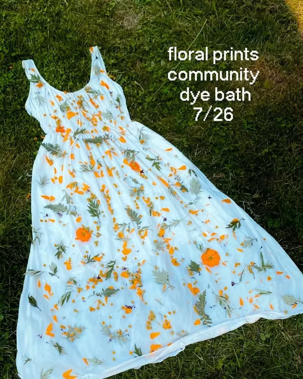 Floral Prints Community Dye Bath with Hanoux
