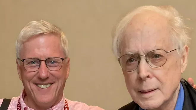 Image: Flutations: Richard Wilson, composer and pianist; Carl Gutowski, flute