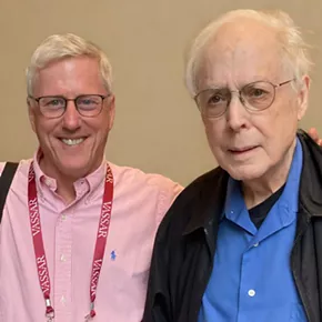 Image: Flutations: Richard Wilson, composer and pianist; Carl Gutowski, flute