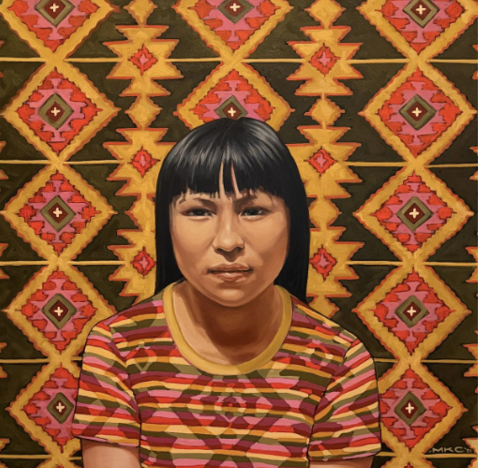 Mari Keeler Cornwell, Zulia, 2025, Oil on canvas,