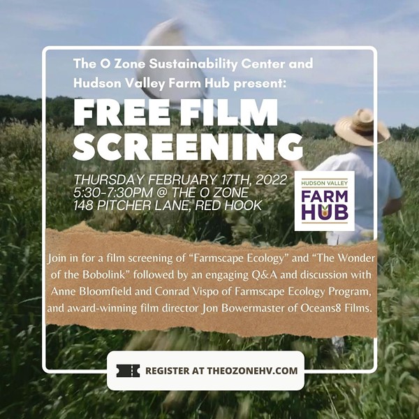 Free Film Screening: Farmscape Ecology & The Wonder of the Bobolink