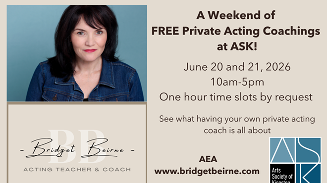 Image: Free Private Acting Coaching Sessions at ASK!