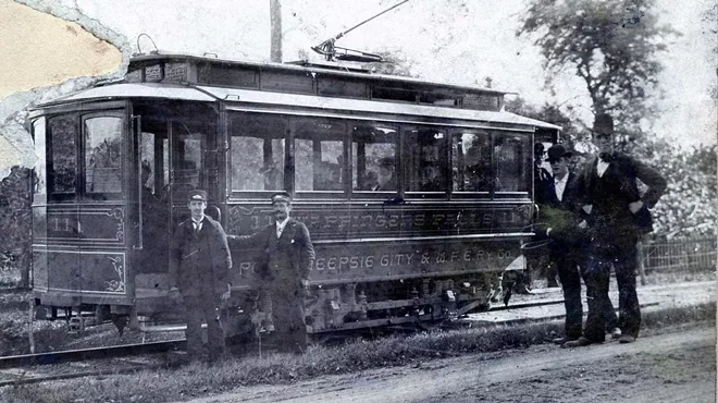 Image: Free Trolley Exhibit at Mesier Homestead - part of 1st Saturday Wappingers Falls