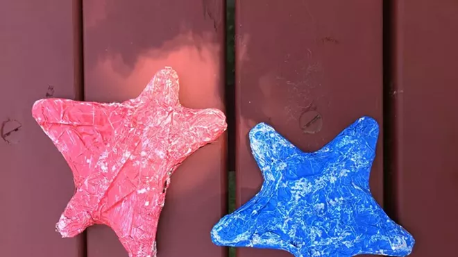 Image: Friday Festivities: Tin Foil Stars