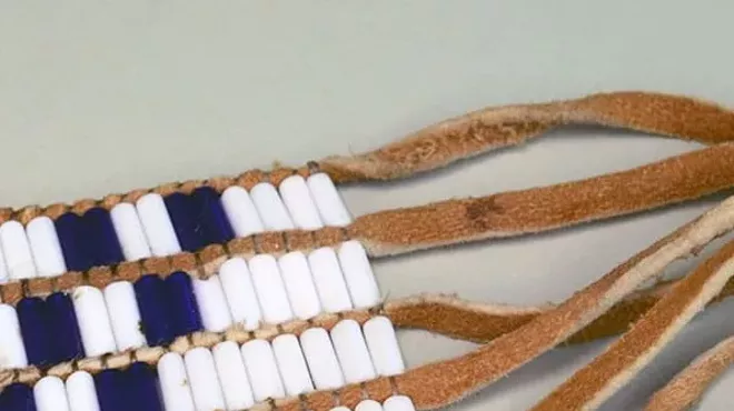 Image: Friday Festivities: Wampum Craft
