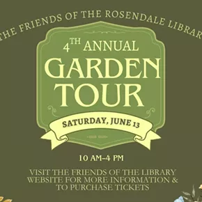 Image: Friends of the Rosendale Library Garden Tour