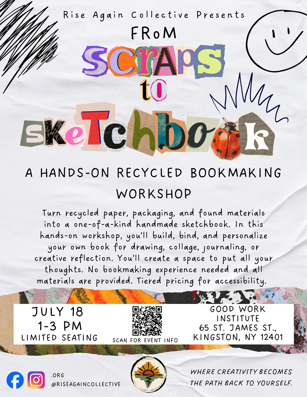 Recycled bookmaking with Kendall Otis