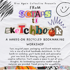 Image: From Scraps to Sketchbook: A hands-on recycled bookmaking workshop