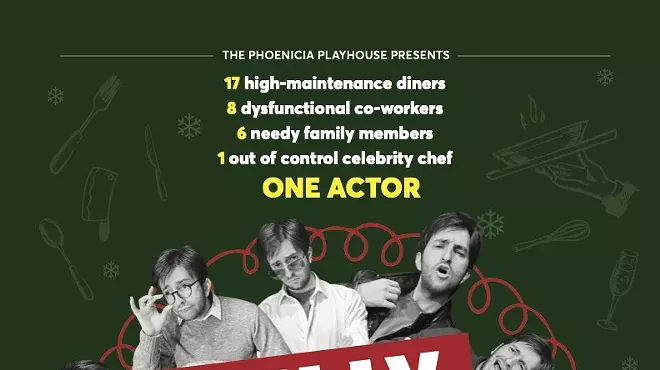 Image: "Fully Committed" - a Fast-Paced One-Man Comedy
