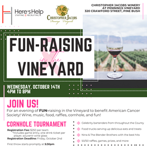 Image: FUN-raising in the Vineyard