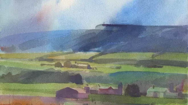 Image: Gallery Opening: New Watercolors by Staats Fasoldt