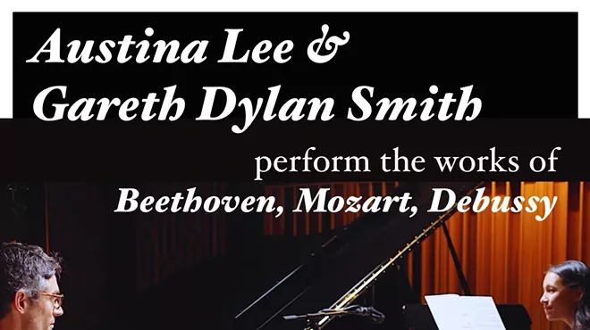 Image: Gareth Dylan Smith & Austina Lee perform the works of Beethoven, Mozart, & Debussy