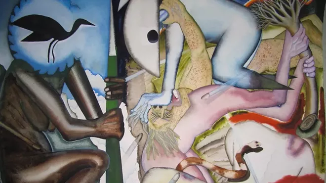Image: Garrison Art Center is pleased to announce This Happened, an exhibition of paintings by Sandy Moore.