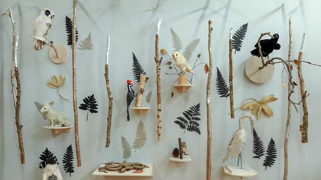 Image: Garrison Art Center is pleased to present "Wild Woods," a solo exhibition by artist Stephanie Garmey