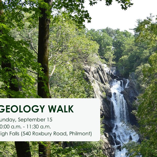 Geology walk with Robert Titus