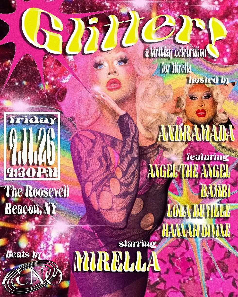 Glitter! A Birthday Celebration For Mirella flyer