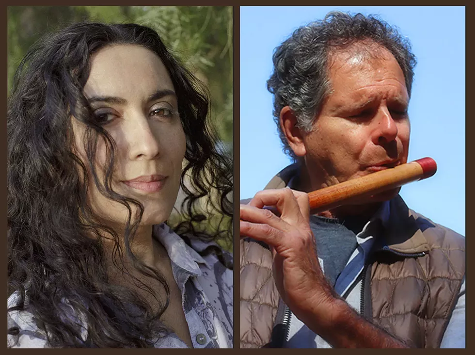 Haleh Liza Gafori  and  Steve Gorn