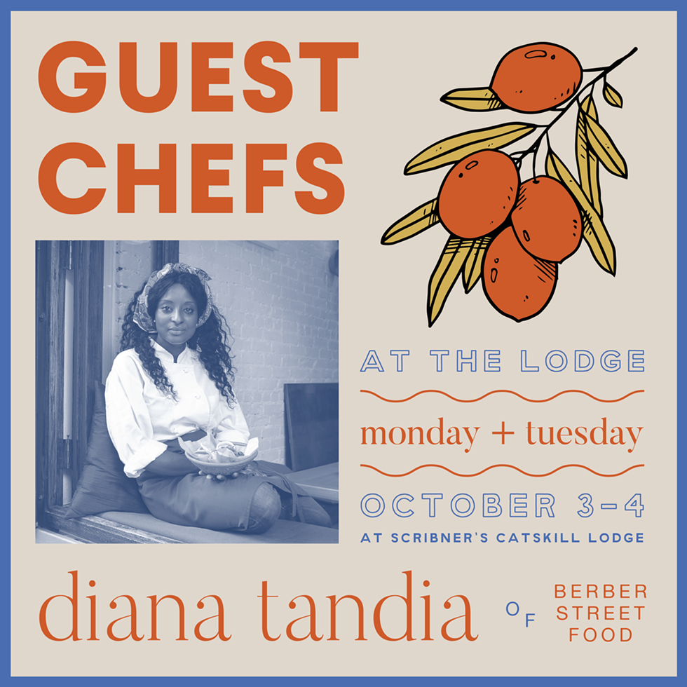Guest Chefs at the Lodge with Diana Tandia of Berber Street Foods