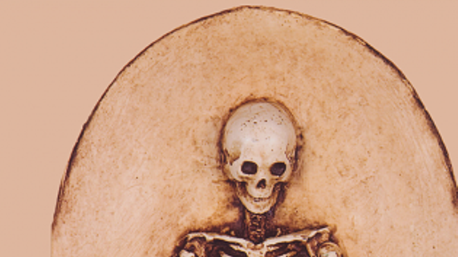 Image: Halloween Death Panel with Buddhist monk Gen Samten