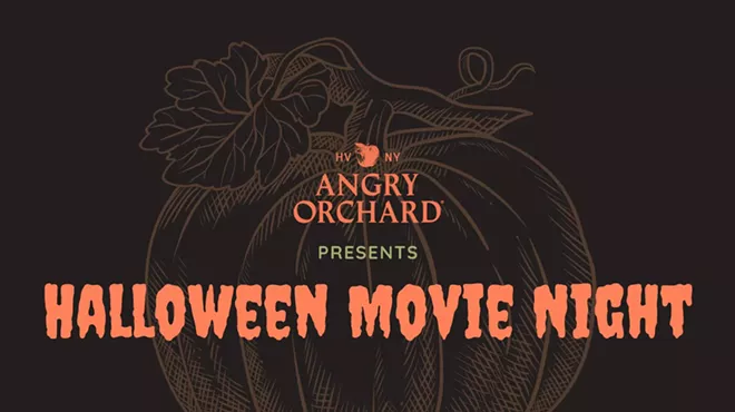 Image: Halloween Movie Night at Angry Orchard